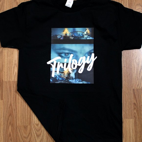 The Weeknd Twenty Eight Trilogy XO Black T-Shirt - Picture 2 of 3